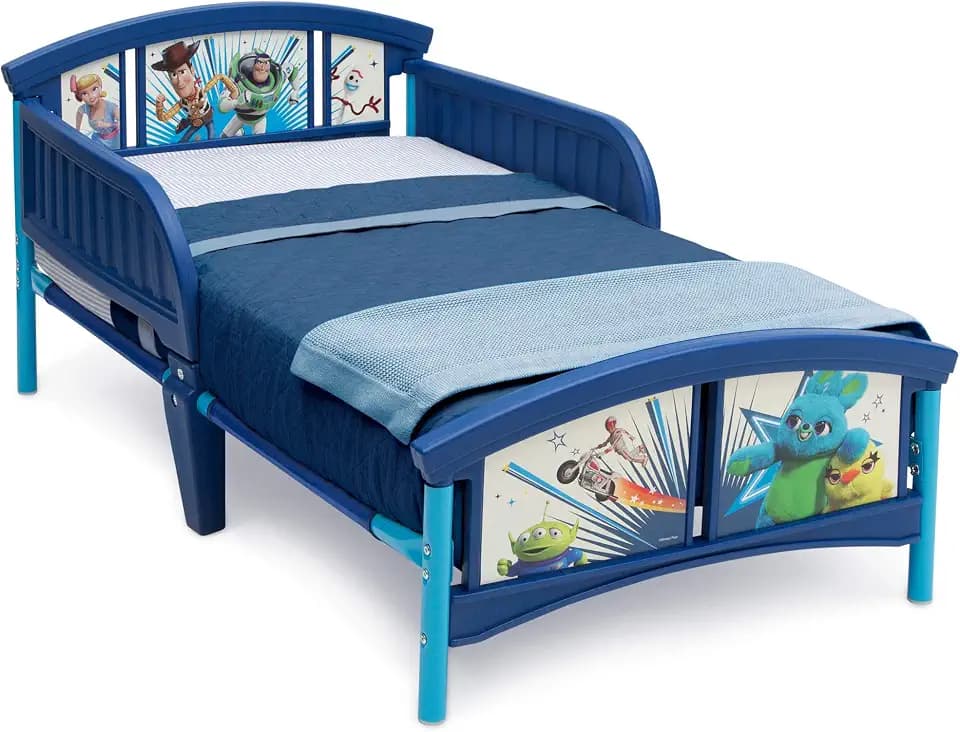 Delta Children Plastic Toddler Bed, Disney/Pixar Toy Story 4