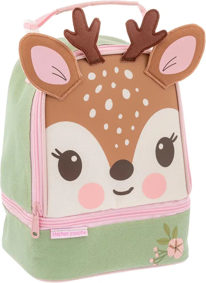Stephen Joseph, Lunch Pal, Back to School Lunch Box, Kids Lunch box, Insulated Lunch box, One size, Deer