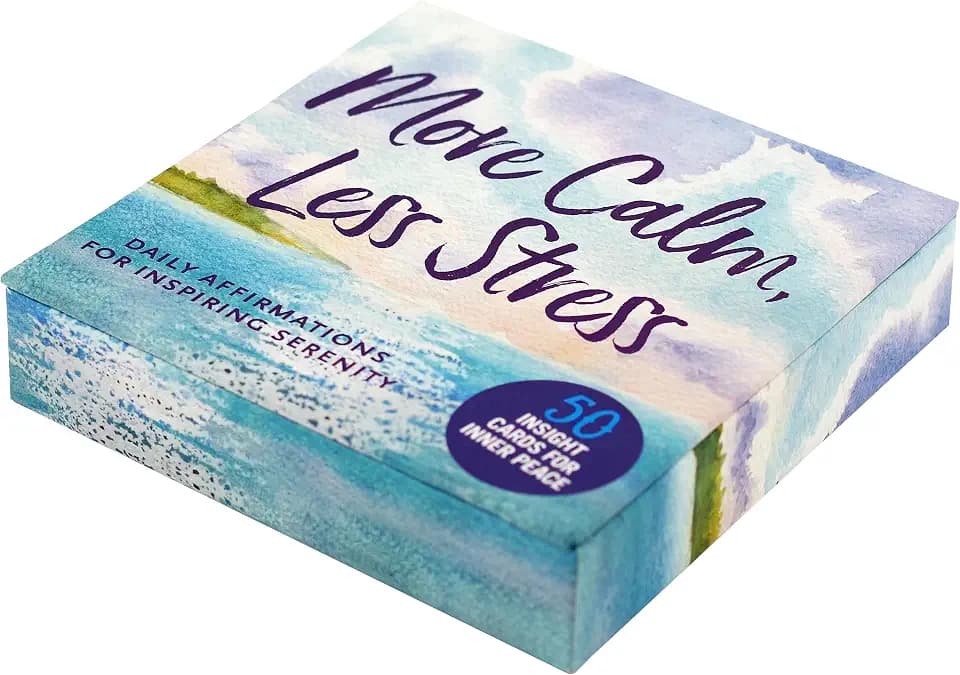 More Calm, Less Stress Insight Cards (Deck of 50 Relaxation Cards)