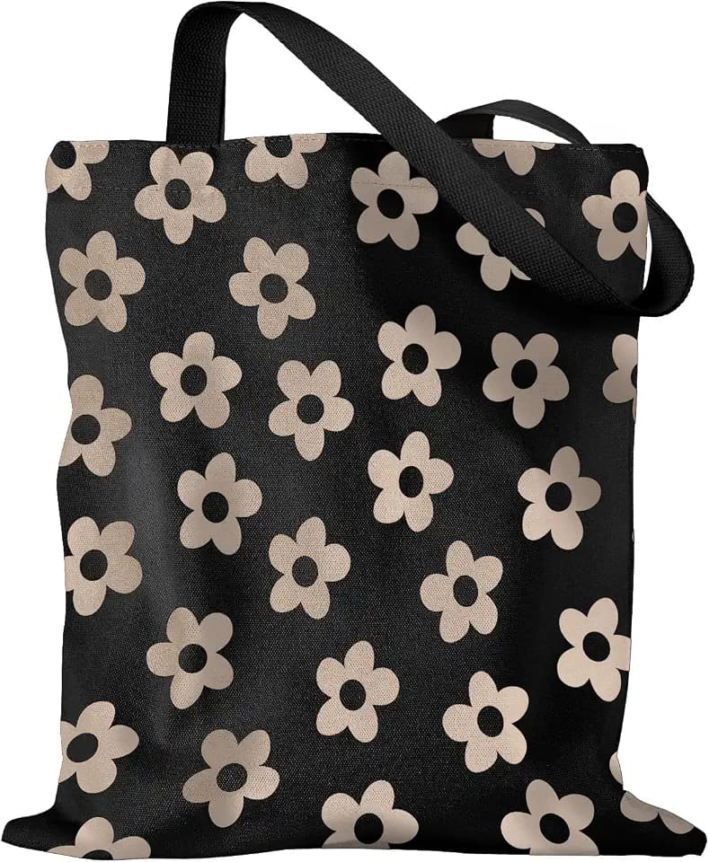 Miss Adola Aesthetic Canvas Tote Bag for Women