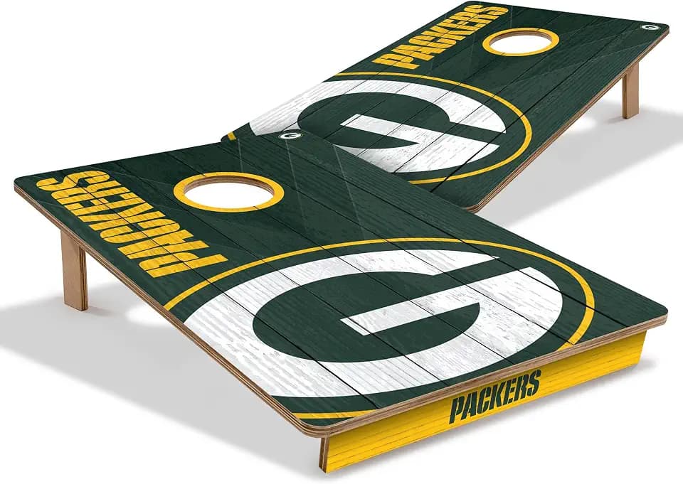 YouTheFan NFL 2’ x 3’ Wood Cornhole Game