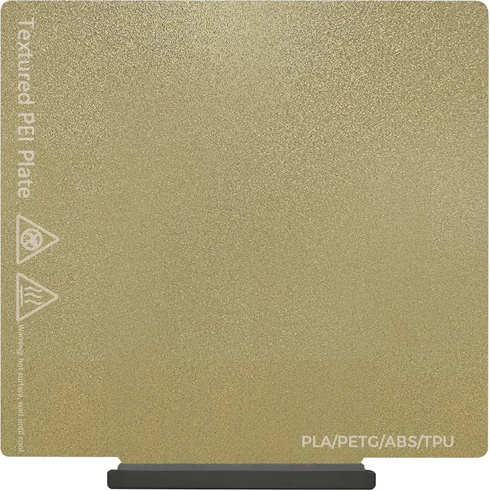 AD5X Double Sided Textured Build Plate with Handle for 5M/5M Pro (Gold)