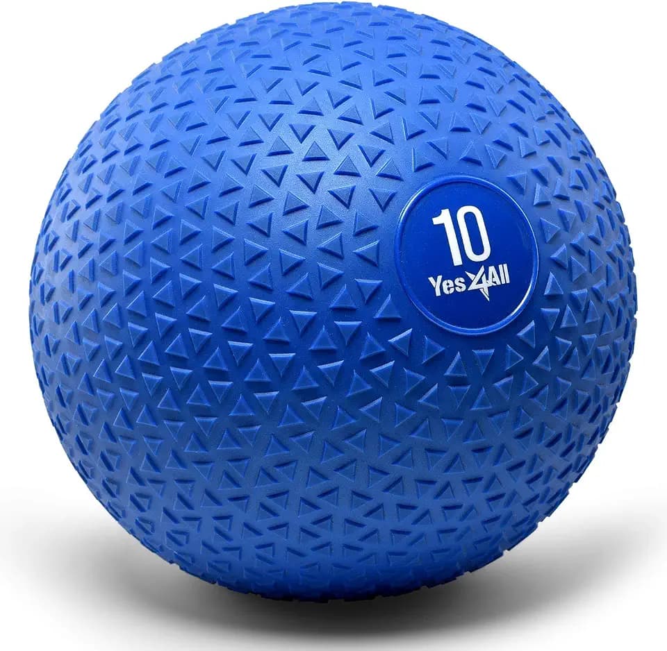 Yes4All Sand-Filled Slam Ball for Strength Training