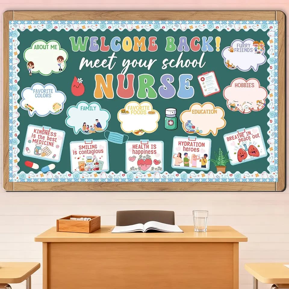 School Nurse Office Decor School Nurse Bulletin Board Decorations