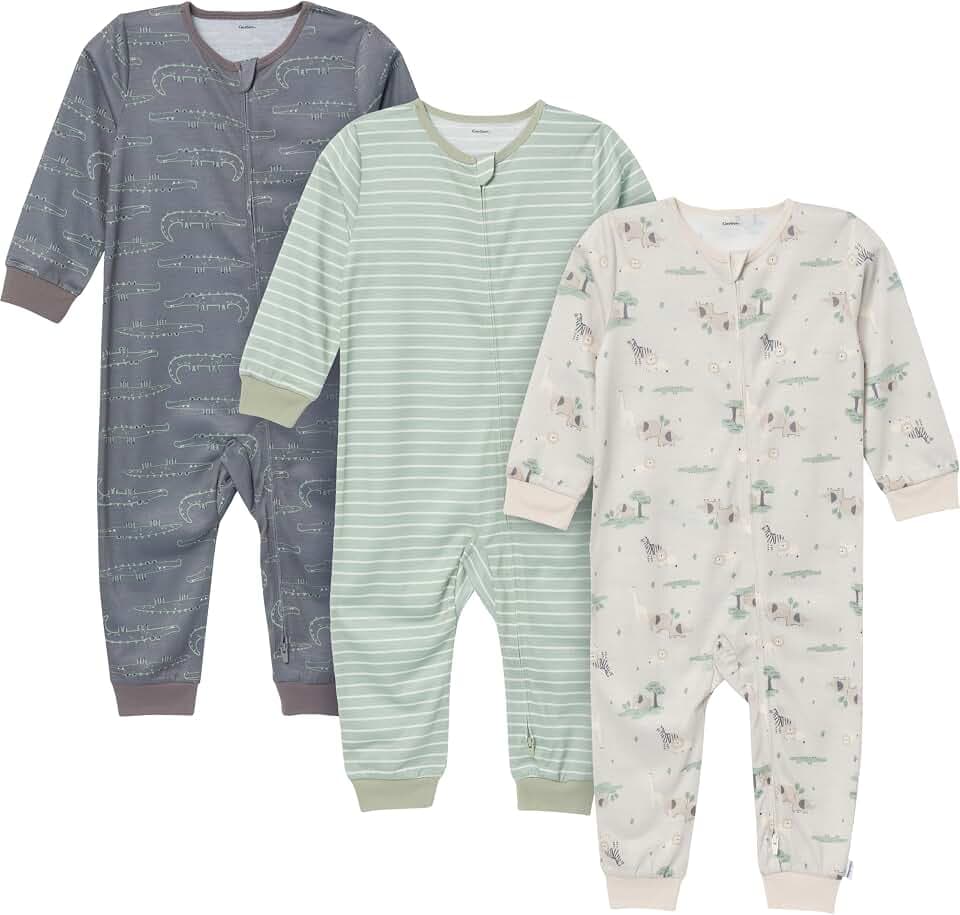 Gerber Baby Boys' Toddlers Loose-fitting Footless Pajamas