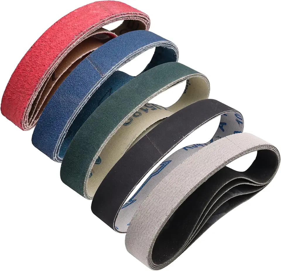 3/4" x 12" Ken Onion Knife Sharpener Belts for Work Sharp Knife & Tool Sharpener Ken Onion Edition(WSKTS-KO), 80-5000 Grit Replacement Sanding Belts,20 Pack