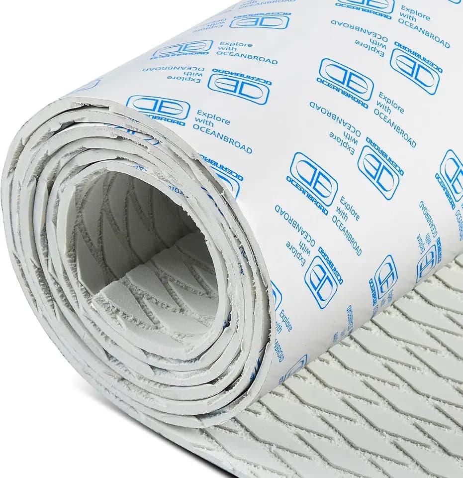 OCEANBROAD Camouflage Boat Flooring Traction Pad 96''x16''/23.5''/38''/47''