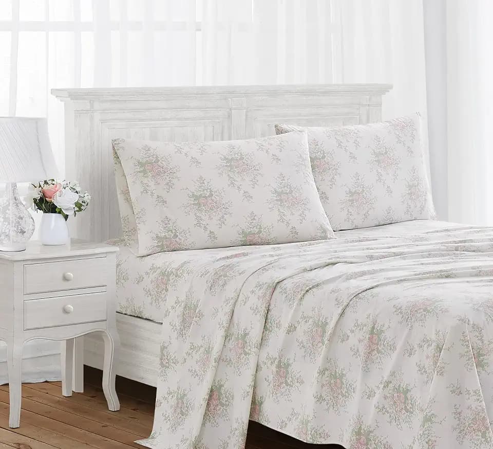 The Farmhouse by Rachel Ashwell English Garden Twin 3 Piece Sheet Set