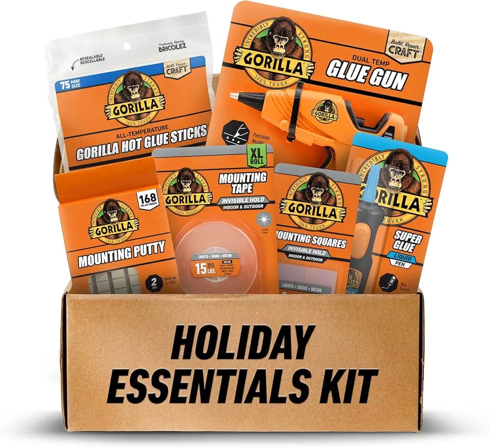 GORILLA Holiday Crafting Essentials Bundle for Seasonal DIY Décor