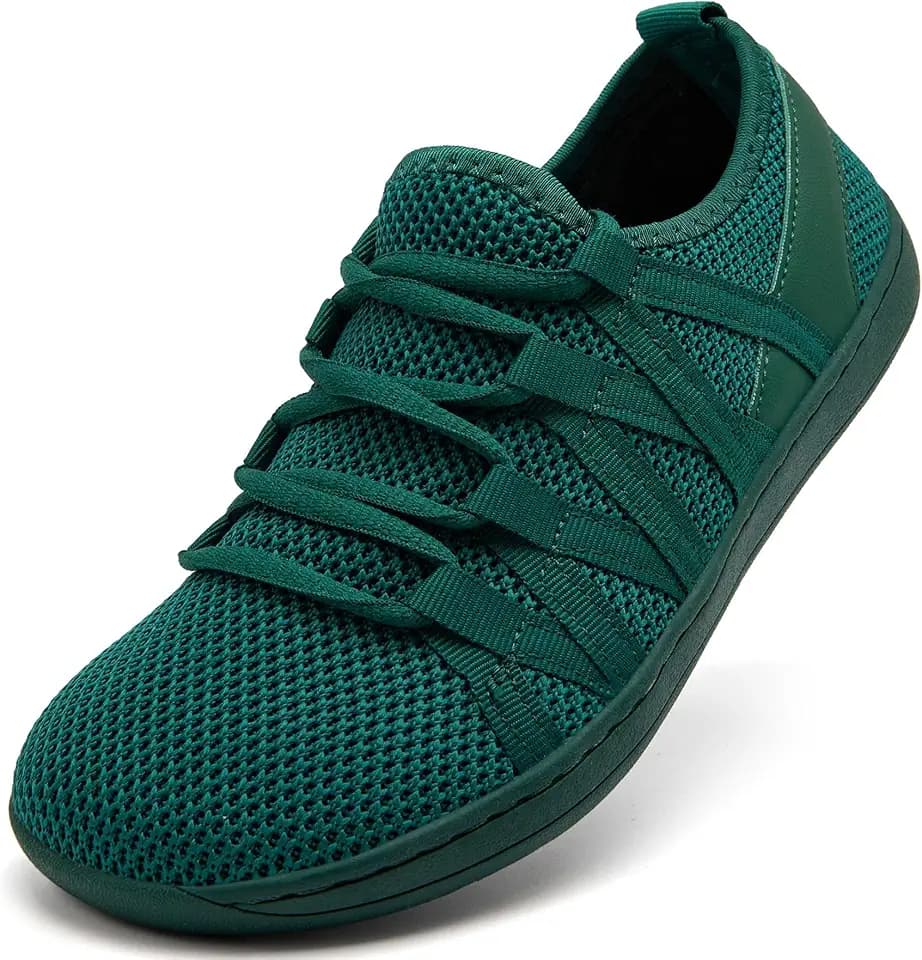 Linenghs Womens Barefoot Shoes Wide Width Toe Box Zero Drop Sneakers