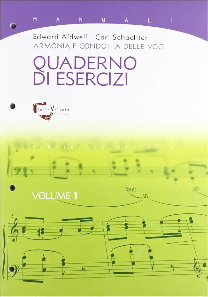 Armonia e condotta delle voci. Quaderno di esercizi (Biblioteca musicale. Manuali)