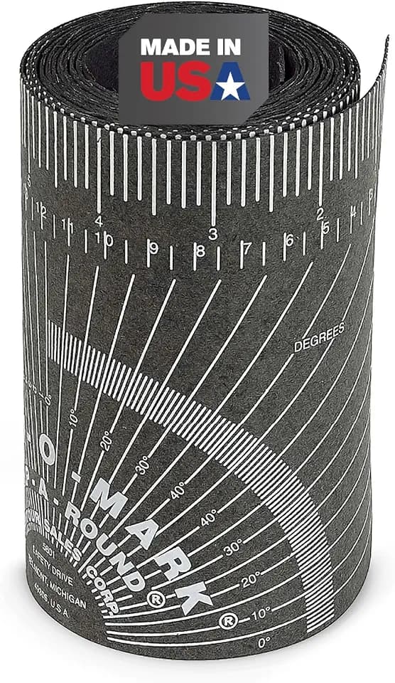 Jackson Safety Pipe Measuring Tool - Wrap-A-Round Tape Pipe Fitting Tool (Multiple Sizes and Heat Ratings)