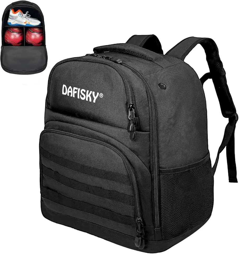DAFISKY Bowling Ball Bag 2 Ball Bowling Backpack