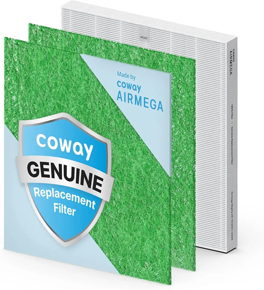COWAY Airmega AP-1512HH & 200M Filter Replacement Set, HEPA Filter and Allergen Filter, AP-1512HH-FP Allergen