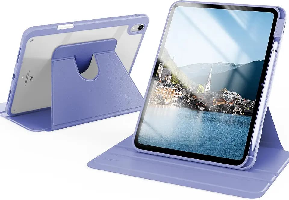 CACOE Rotierende Hülle für iPad (A16) 11/10 Generation 2025 2022