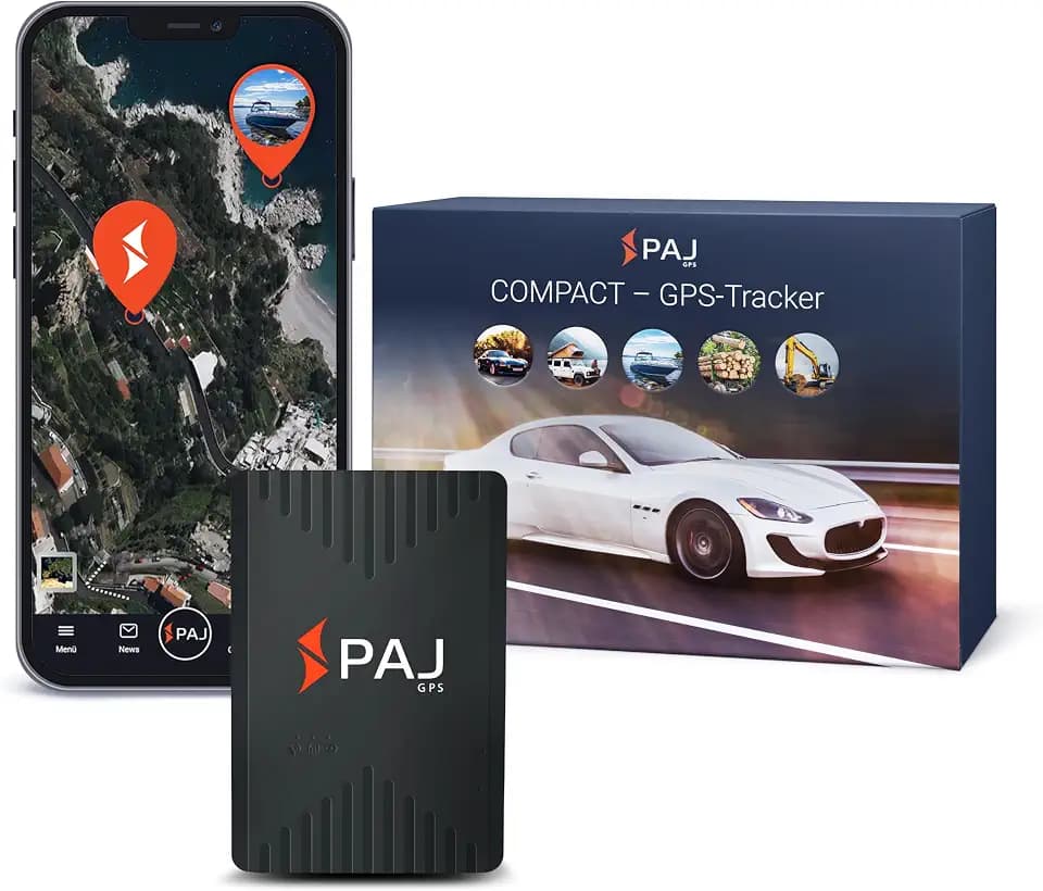 COMPACT Finder 4G - GPS Tracker für Autos, Motorräder und LKWs, Live-Ortung