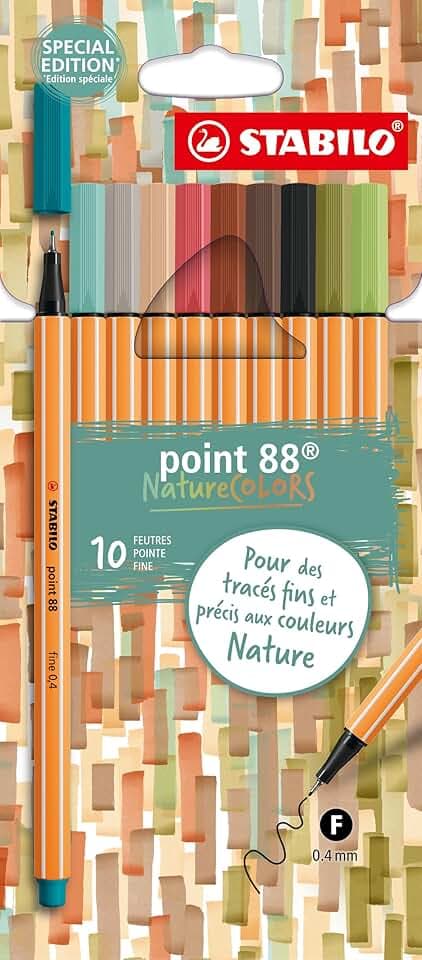 STABILO - Fineliner - point 88 NatureCOLORS