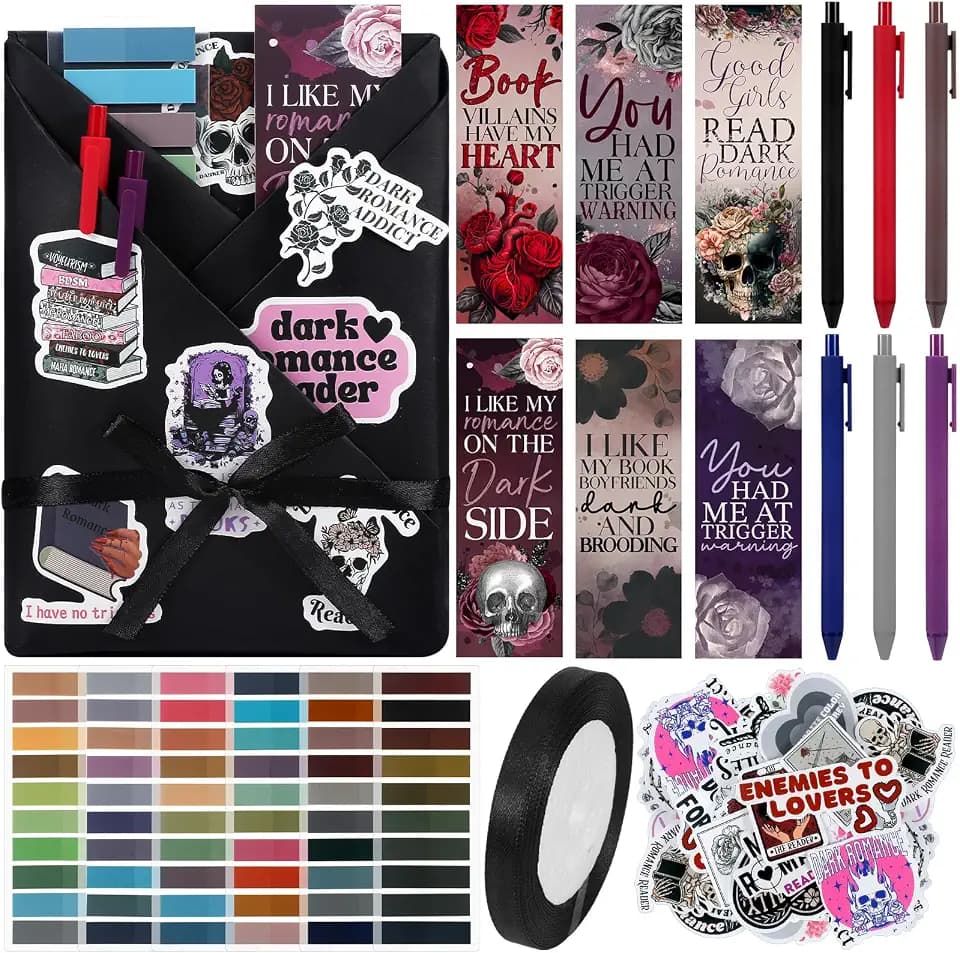 Honoson 6 Set Blind Date with a Book Supplies Dark Romance Gift