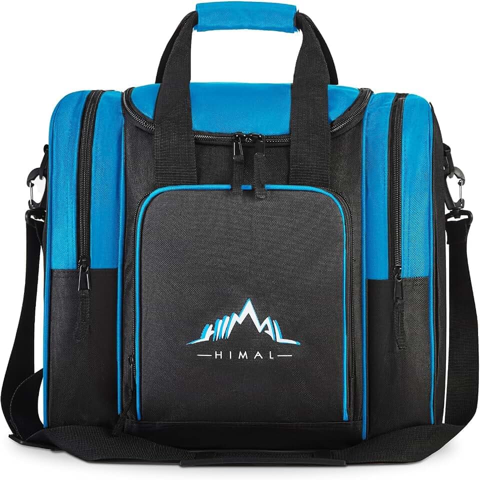 Himal Bowling Ball Bag with Padded Holder, Fits Shoes Size 14