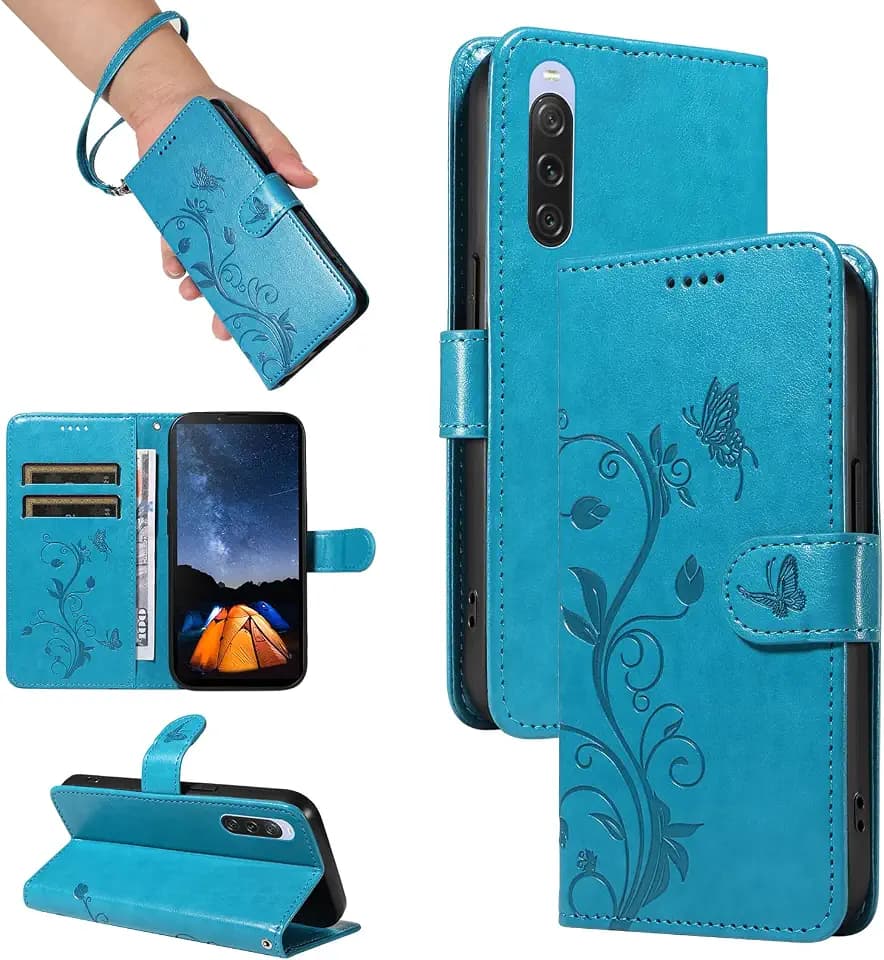 Hülle für Sony Xperia 10 V Handyhülle, Blau
