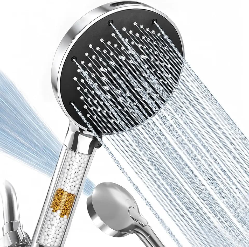 SR SUN RISE High Pressure Filtered Handheld Shower Head 9 Spray(1 filter)
