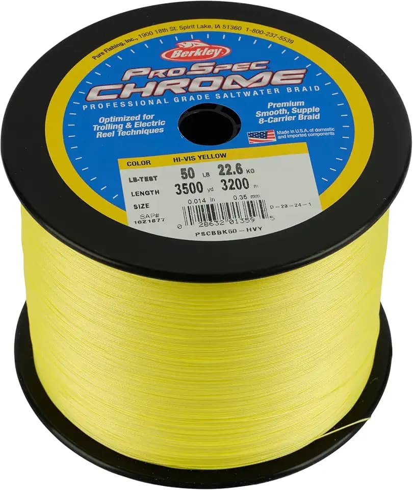 Berkley ProSpec Chrome Braided Fishing Line