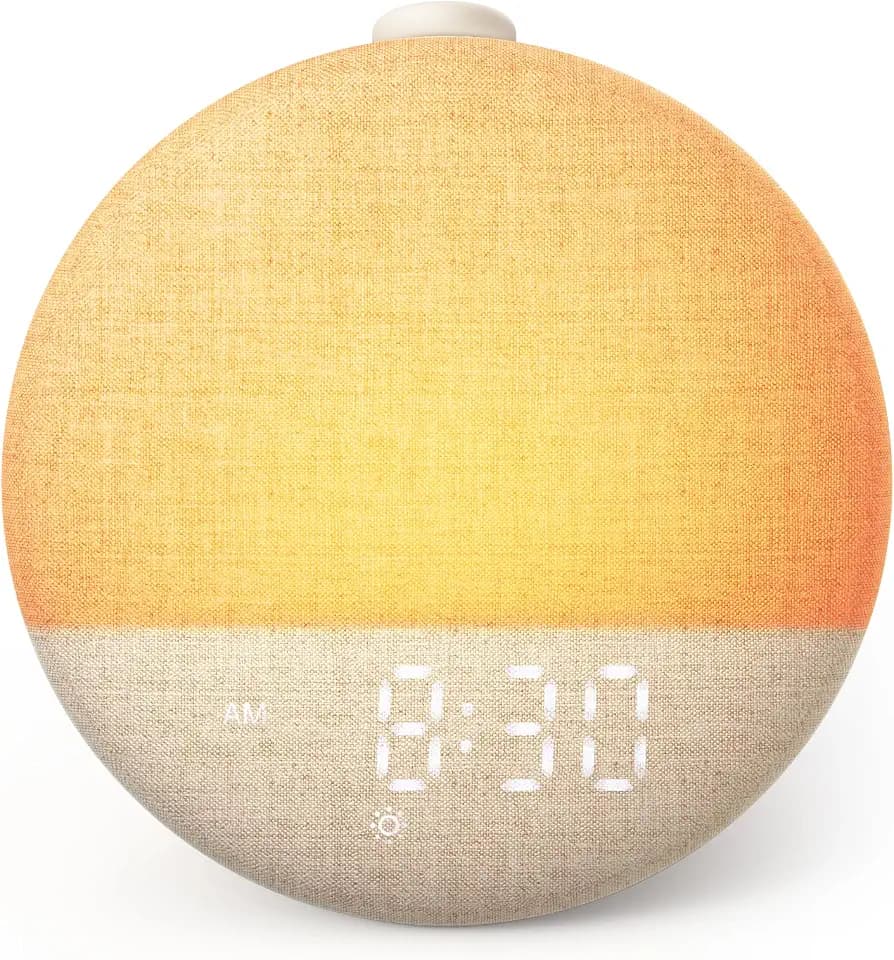Dreamegg Sunrise 2 Sunrise Alarm Clock, Sound Machine for Sleep, 29 Sounds