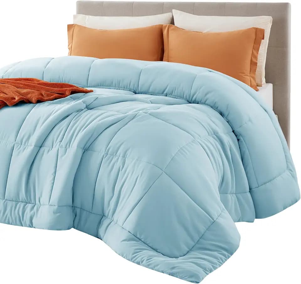 Bedsure Comforter Duvet Insert, Quilted Bedding Blanket, Oeko-TEX