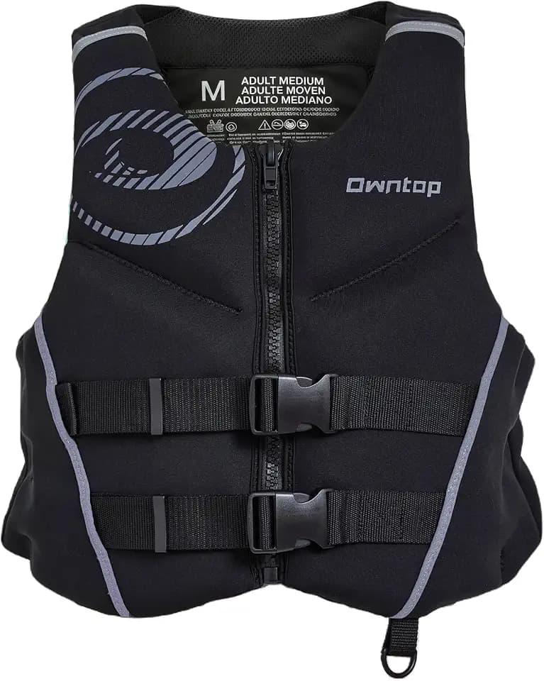 Owntop Neoprene Swim Jacket Adults, Breathable Mesh Lining