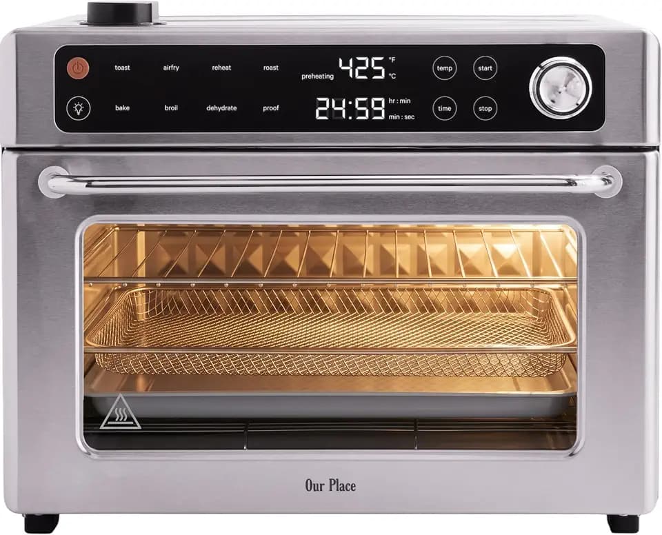 Our Place Wonder Oven Pro, 8-in-1 Digital Air Fryer Oven, 3-Rack, 32 Qt