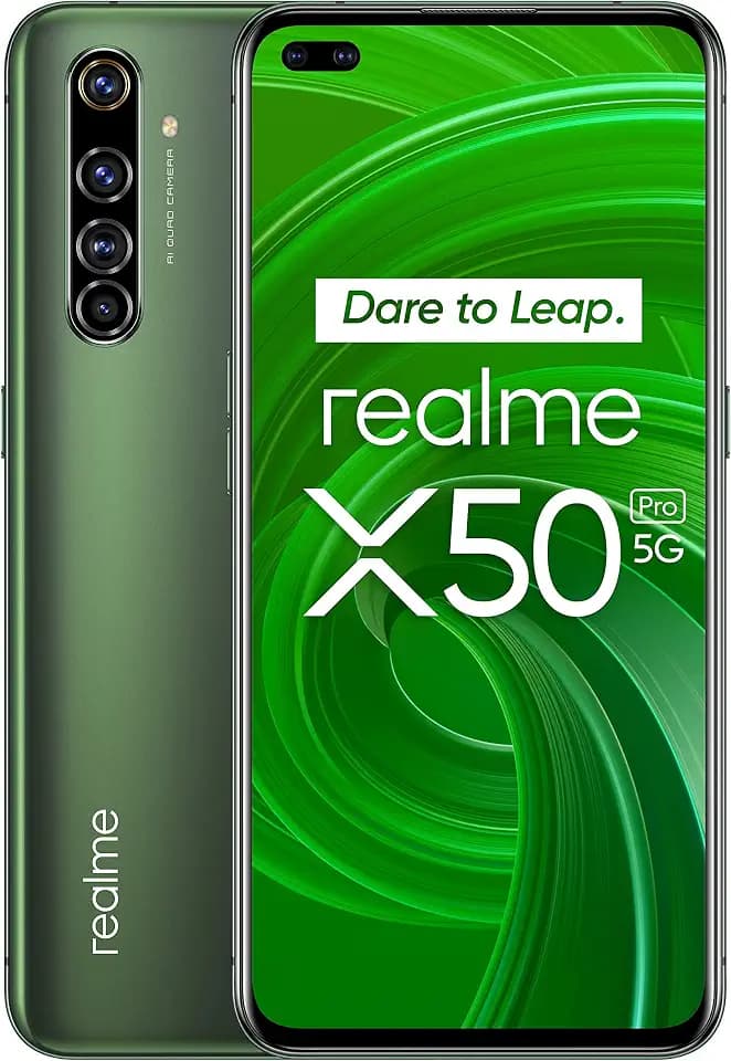 realme X50 Pro (5G, 8GB+128GB, EU) Moss Green