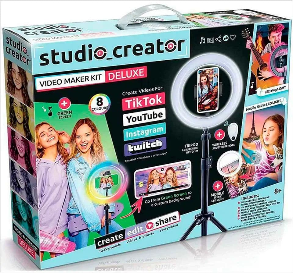 Studio Creator INF 003UK Deluxe Video Maker Kit, 8 Jahre+