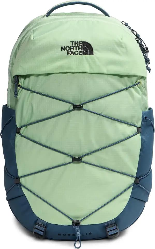 The North Face Women's Borealis Backpack, Calcified Lime/Granite Gy, OS