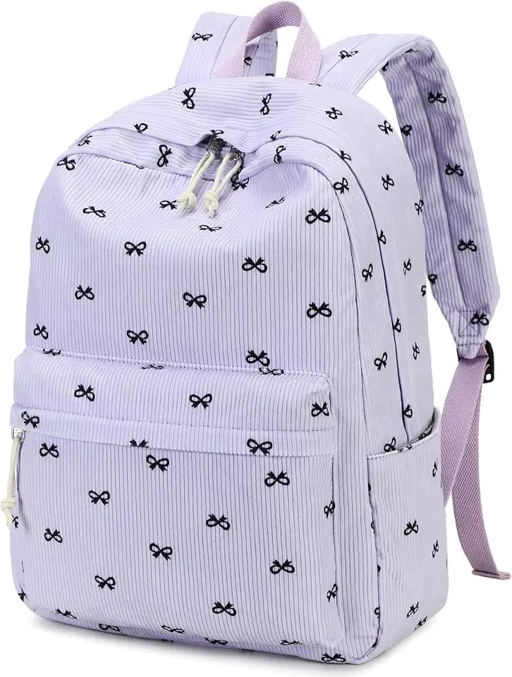 LEDAOU Girls Backpack, Kids School Bookbag, Backpack for Kids and Teens