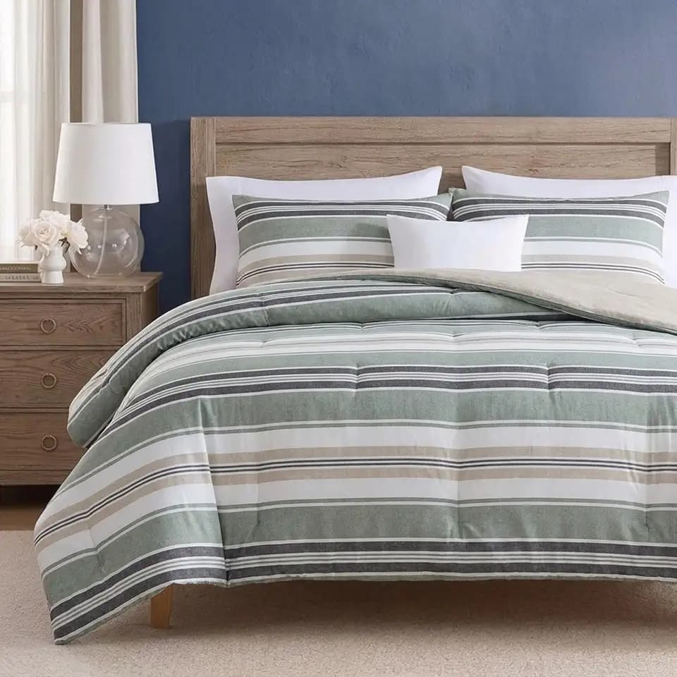 Nautica - Twin Size Comforter Set with Matching Sham