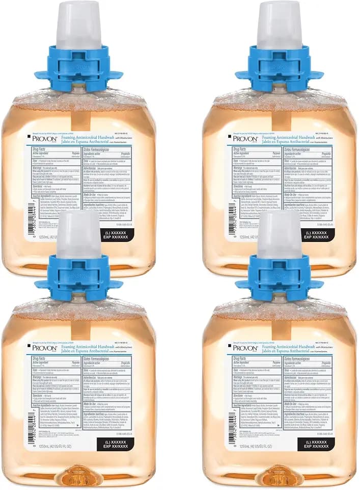 Provon FMX-12 Antimicrobial Foam Soap Refill, Scented, 4ct x 1250mL 5186-04