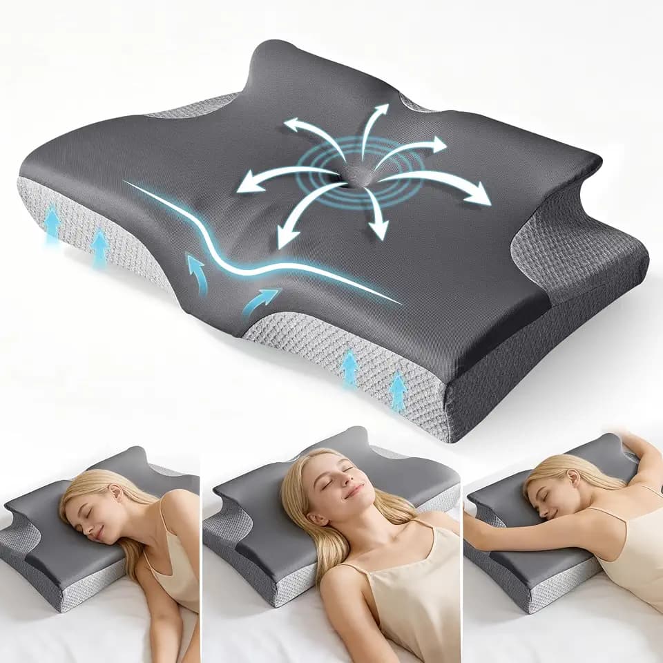 Contour Cervical Neck Pillow for Neck Pain Relief