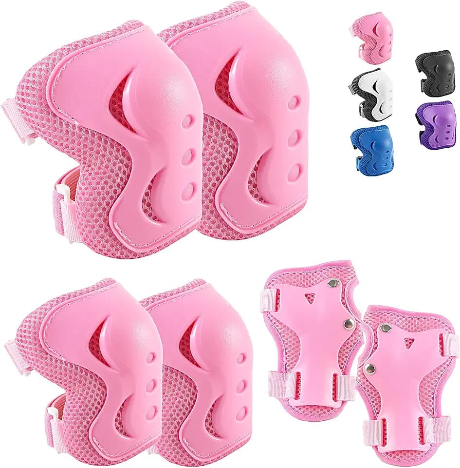 Knee Pads for Kids/Youth, 4-10 Years Protective Gear Set