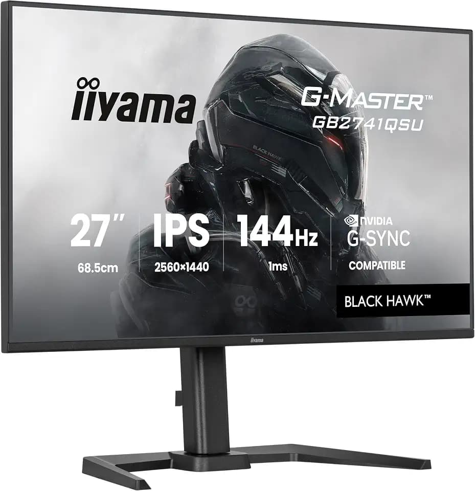 iiyama G-Master Black Hawk GB2741QSU-B1 QHD IPS Gaming-Monitor