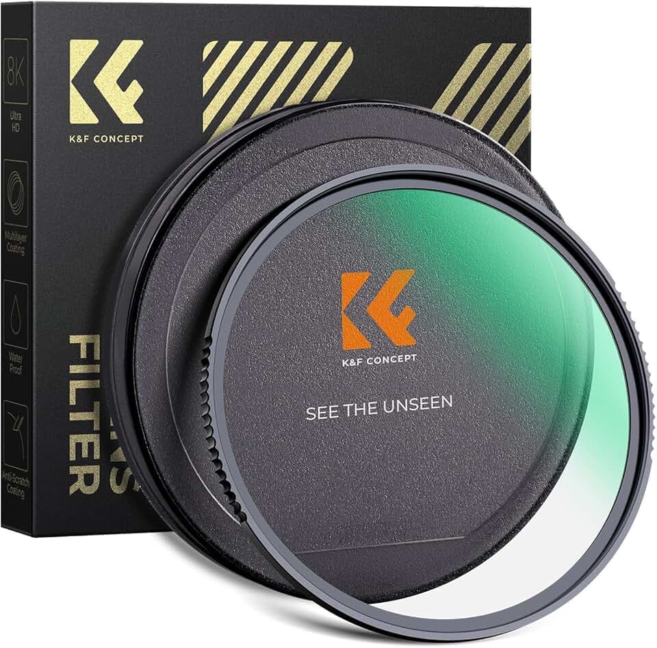 K&F CONCEPT UV Filter 46mm,9H Härte Schutzfilter