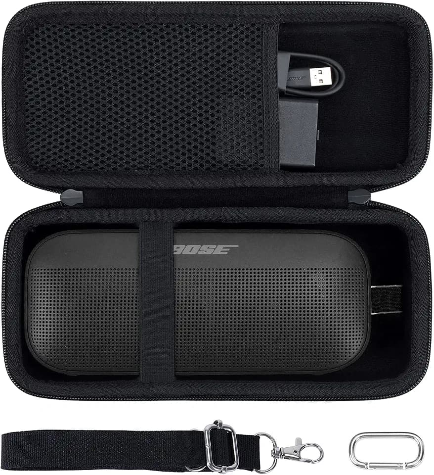 co2CREA Harte Tasche für Bose SoundLink Flex 2 Gen Bluetooth Lautsprecher