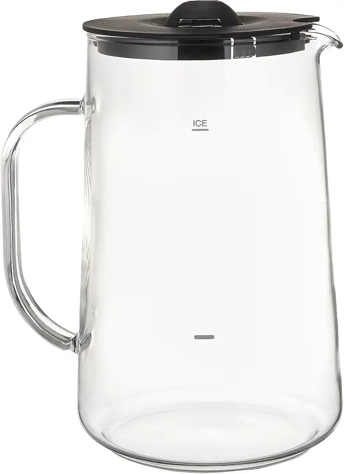 Capresso 6624 Ice Tea Glass Pitcher, 80 oz. (2.5 Qt.)