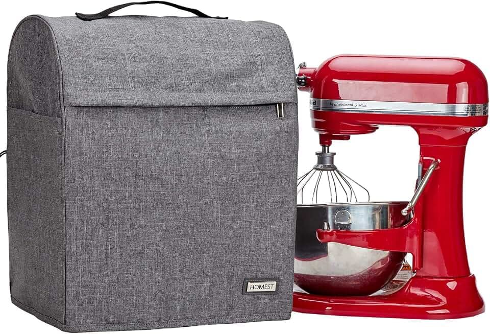 HOMEST Stand Mixer Dust Cover for KitchenAid 6/7/8 Quart Bowl Lift