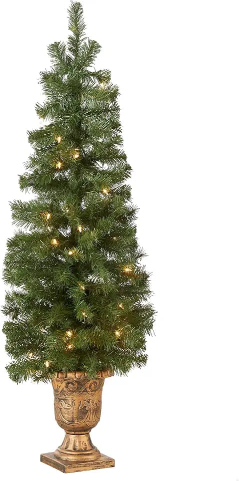 National Tree Company 4ft Pre-Lit Montclair Spruce Christmas Entrance Tree