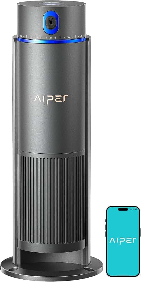 Aiper IrriSense 2 Smartes Bewässerungssystem, Mehrzonen-Bewässerungsgerät mit App-Steuerung, intelligenter Zeitplanung und Regensensor für Rasenflächen bis 445 m²
