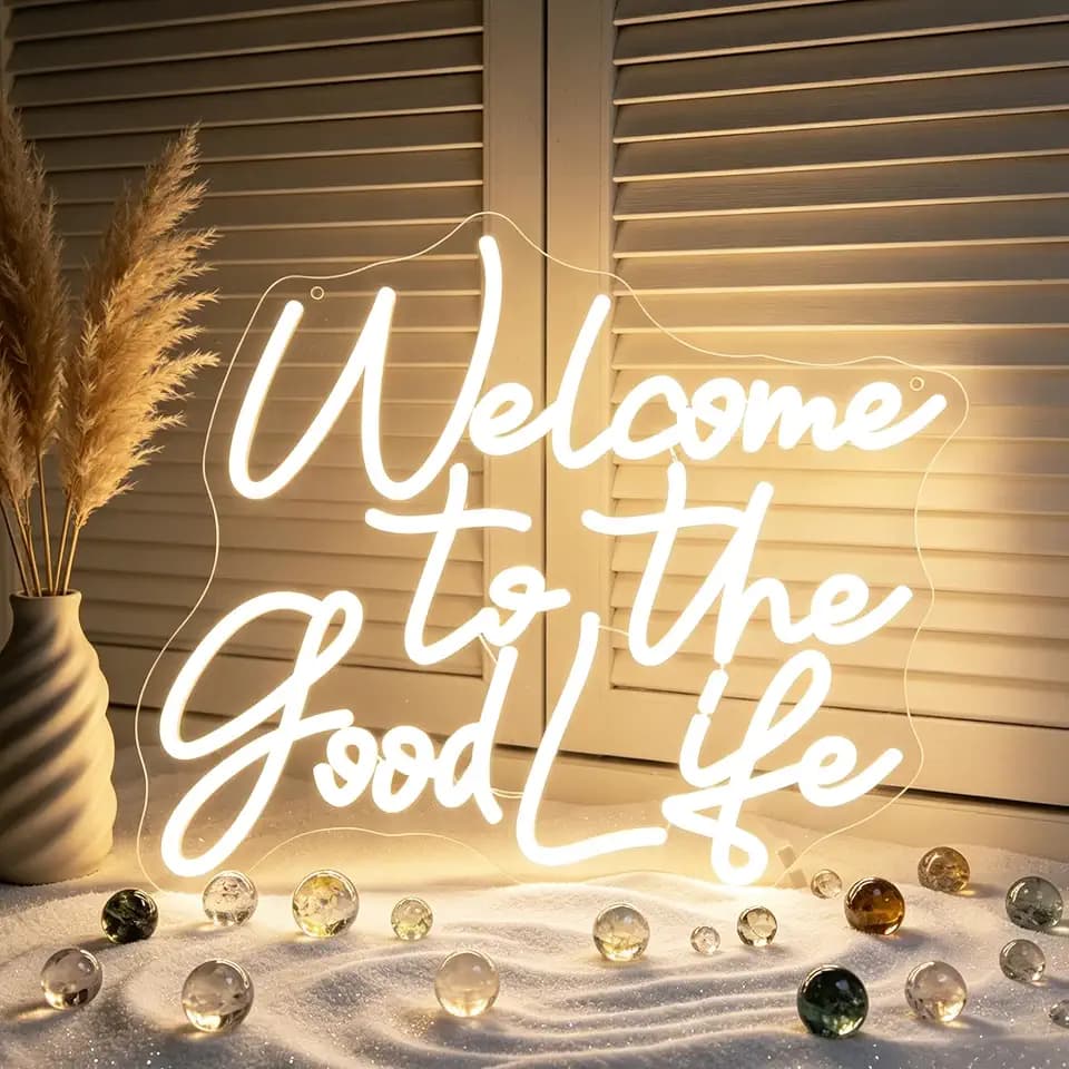 Positive Neon Sign for Wall Decor Led Neon Lights Signs