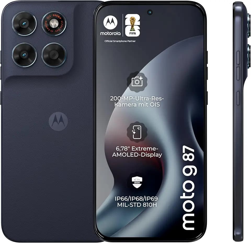 Moto g87 Smartphone 200-MP-Kamera 8-256GB black