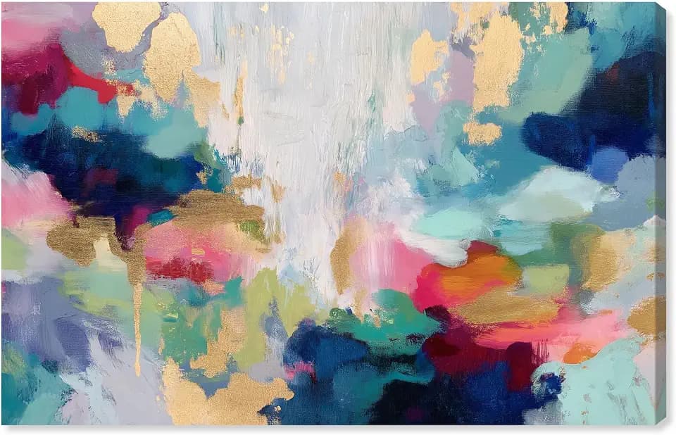 Festival of Hues IV Canvas Print Living Room Wall Art by Art Remedy, Gallery Wrapped, 36 x 24