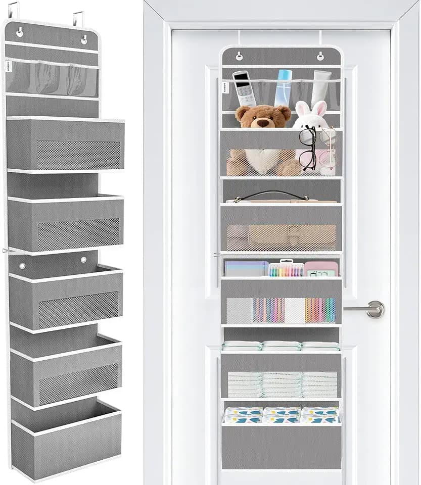 Over The Door Organizer Storage Large Capacity Hanging Bedroom Storage