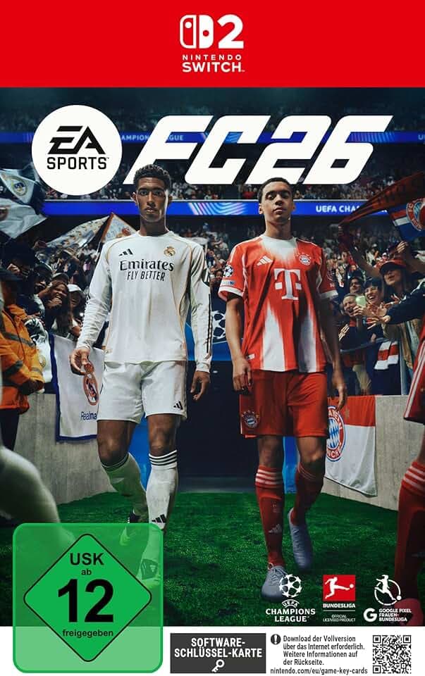 EA SPORTS FC 26 Standard Edition Switch 2 | Software-Schlüsselkarte | Mehrsprachig